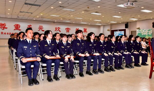 ▲▼內政部第13期結訓典禮。(圖/內政部提供)