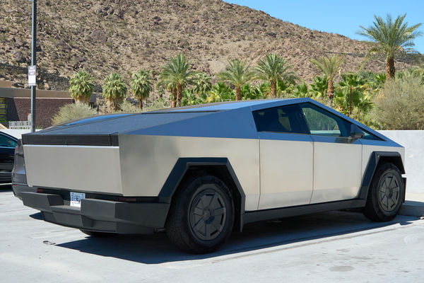 ▲▼特斯拉Cybertruck。(圖/路透)