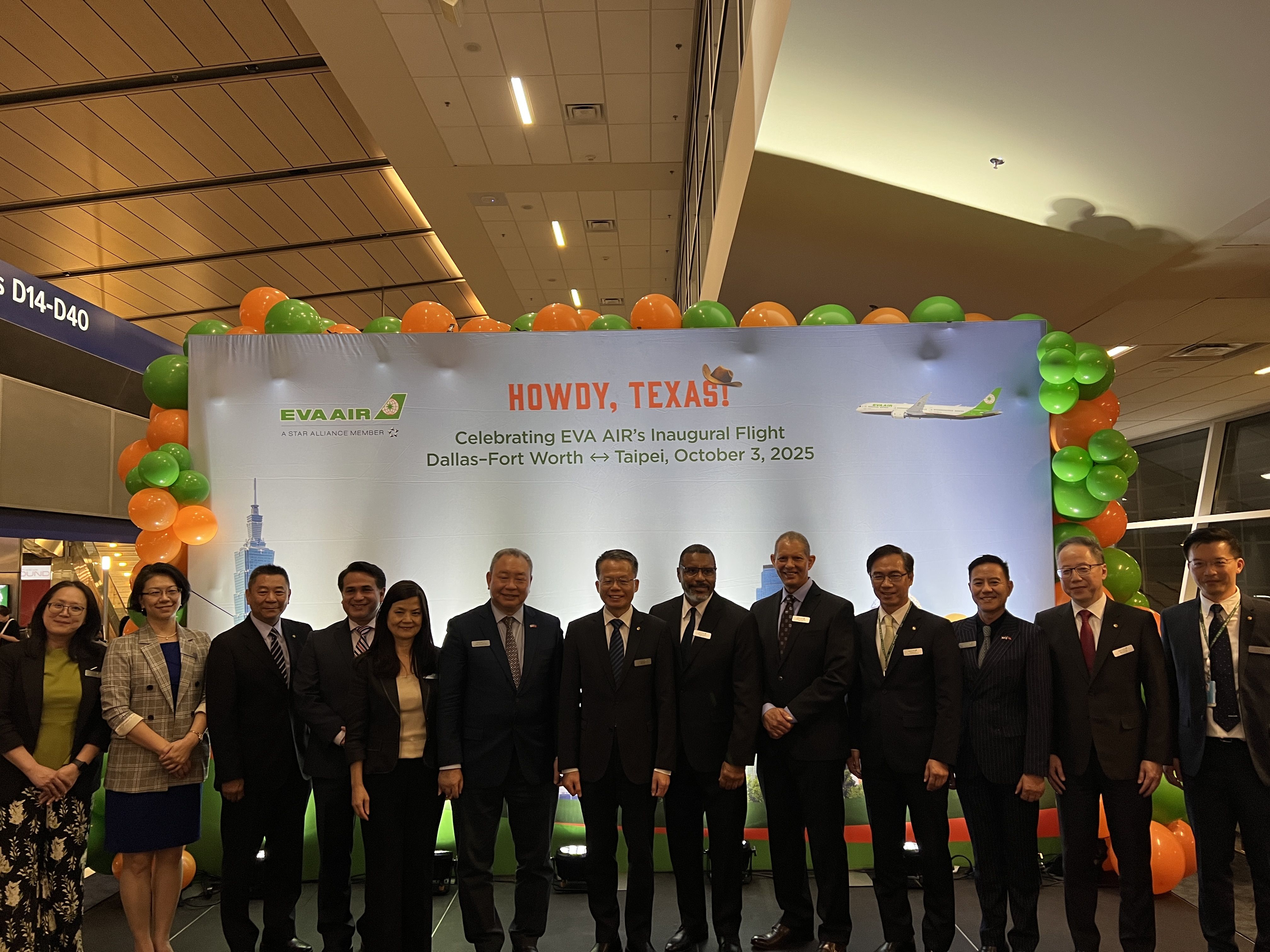 ▲▼長榮航空達拉斯首航。(圖/記者高兆麟攝)