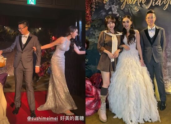 ▲壽司張佳瑩結婚。(圖/翻攝自壽司IG)