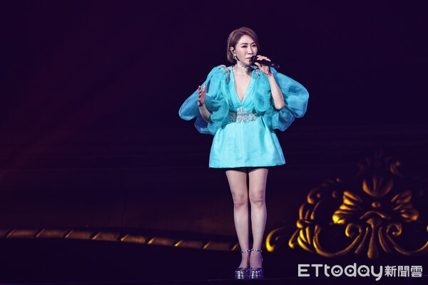 ▲李翊君《翊起聽見愛》演唱會。(圖/記者林敬旻攝)