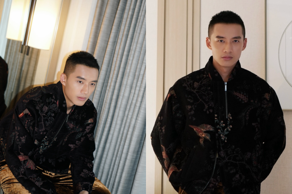 ▲陳澤耀日前為電影《他年她日》來台宣傳。(圖/大元娛樂提供)