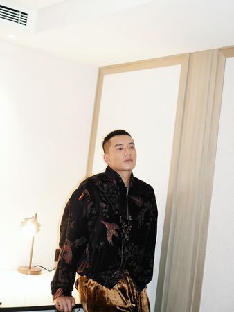 ▲陳澤耀日前為電影《他年她日》來台宣傳。(圖/大元娛樂提供)