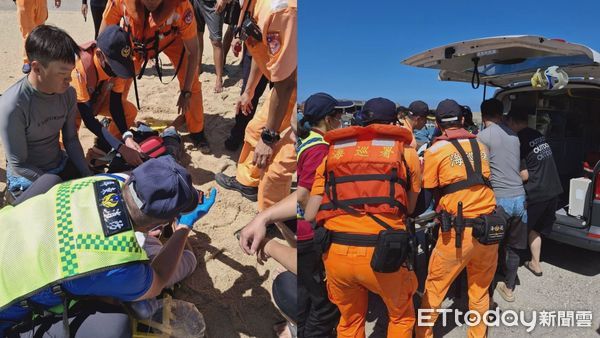 ▲▼ 琉球鄉杉福漁港今日發生一起船艇翻覆意外 。(圖/記者陳崑福翻攝)