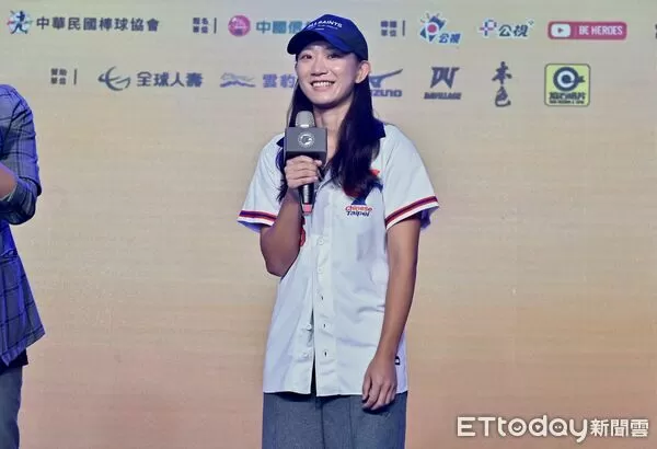 ▲▼ 黑豹旗學姊張甄芸出席2025中信盃黑豹旗記者會 。(圖/記者李毓康攝)