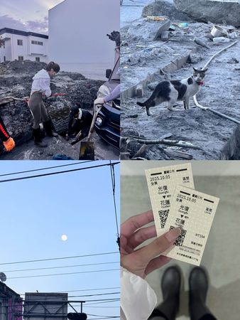 ▲▼穿上萬長靴去救災?網紅妍安遭轟「蹭熱度」限動反擊。(圖/翻攝自IG)