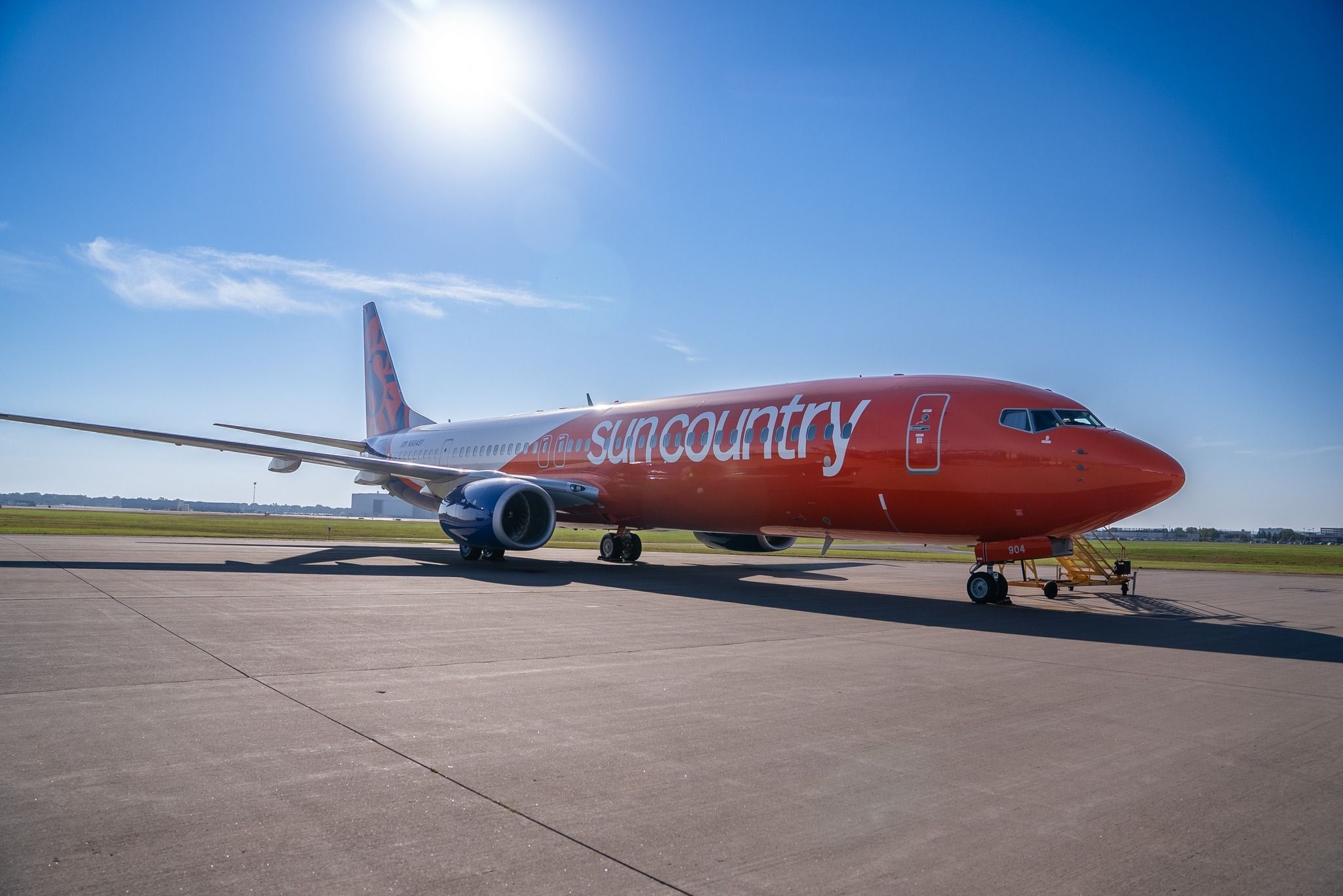 ▲▼太陽城航空。(圖/Sun Country Airlines)