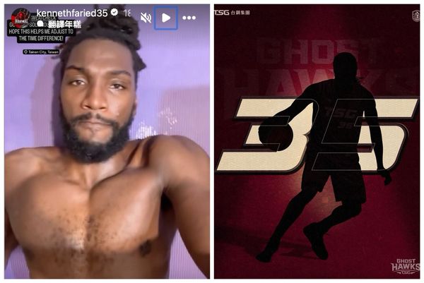 ▲前NBA球星「半獸人」爆料自己人在台南,預料將加盟PLG職籃台鋼獵鷹。(圖/取自IG)