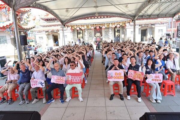 ▲桃園景福宮秋節未婚聯誼