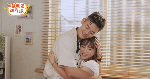 ▲▼王齊麟、陳詩媛錄製《萌寵》當天得知懷孕。(圖/tvbs提供)