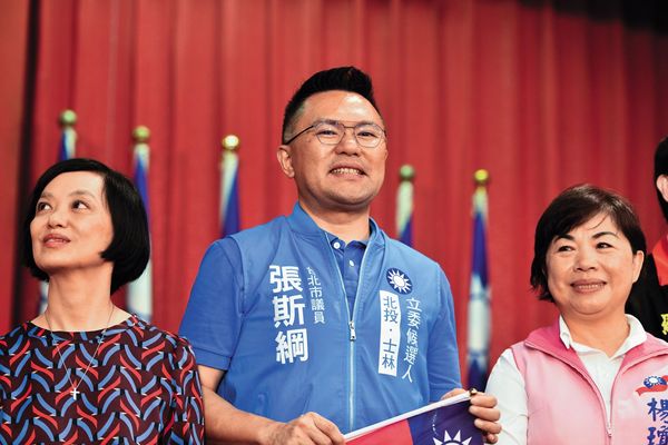 狗仔事件爆發後,張斯綱(圖)第一時間否認與黃國昌有任何關聯。