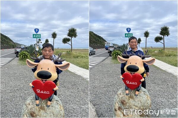 ▲▼桃園市挖土機業者林鴻森。挖土機超人花蓮災區救災8天,小腿劃傷感染不治。(圖/家屬提供)