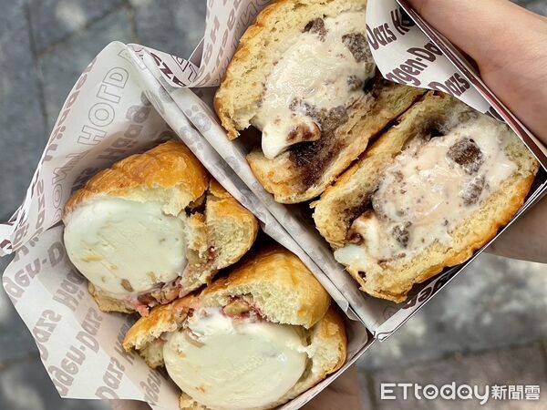 ▲▼哈根達斯烤冰淇淋堡。(圖/哈根達斯提供)