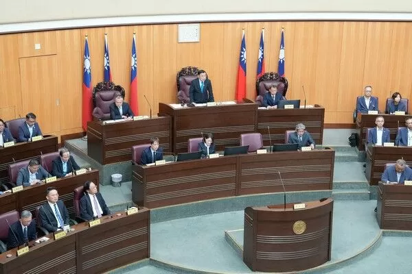 ▲桃園市議會定期會開議