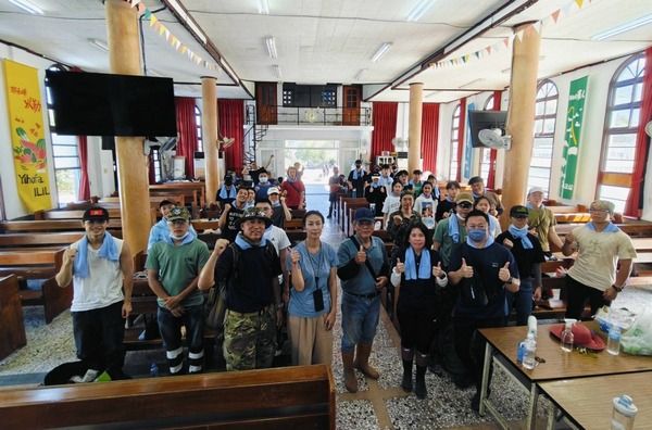 ▲中原大學志工隊,中秋前進光復清災