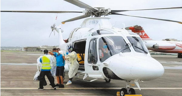 凌天航空從2018年開始進駐澎湖和馬祖,負責2地居民醫療後送,飛機歲修期間卻出現醫療空窗期而引發民怨。(圖/凌天航空提供)