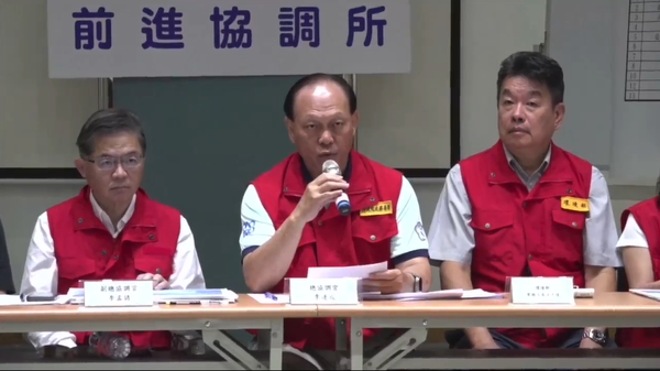 ▲季總協調官:目標10/15前全面完成災區側溝清理 。(圖/翻攝自Facebook/中華民國行政院)