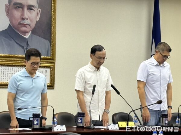 ▲▼國民黨主席朱立倫中常會致詞。(圖/記者鄭佩玟攝)