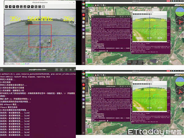 ▲屏科大跨校團隊導流集風偵搜型救災無人機奪得美國達文西發明展金牌。(圖/屏科大提供)