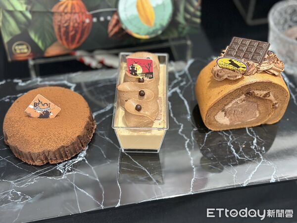 ▲▼亞尼克攜手比利時巧克力-貝可拉(Belcolade)推出全新「厄瓜多爾黑巧克力」系列甜點。(圖/記者蕭筠攝)