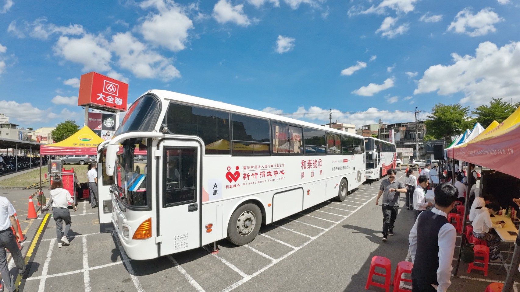 永慶加盟四品牌號召全台捐血 8-9月募集逾五千袋熱血(圖/永慶房產集團提供)