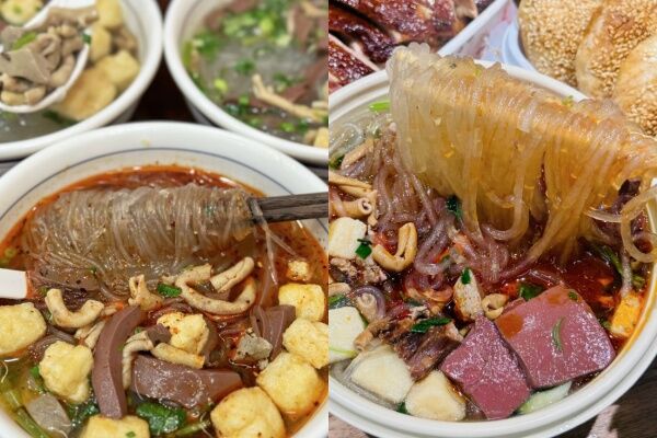 ▲南京的鴨血粉絲湯。(圖/翻攝自微博)