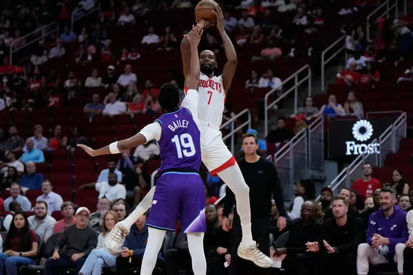 ▲▼杜蘭特火箭首秀。(圖/達志影像/美聯社)