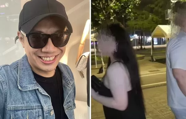 ▲黑男街頭配對惹風波,道歉當事人。(圖/翻攝自Facebook/黑男邱比特)