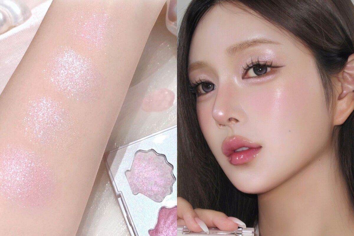 ▲高光腮紅 。(圖/翻攝自IG)