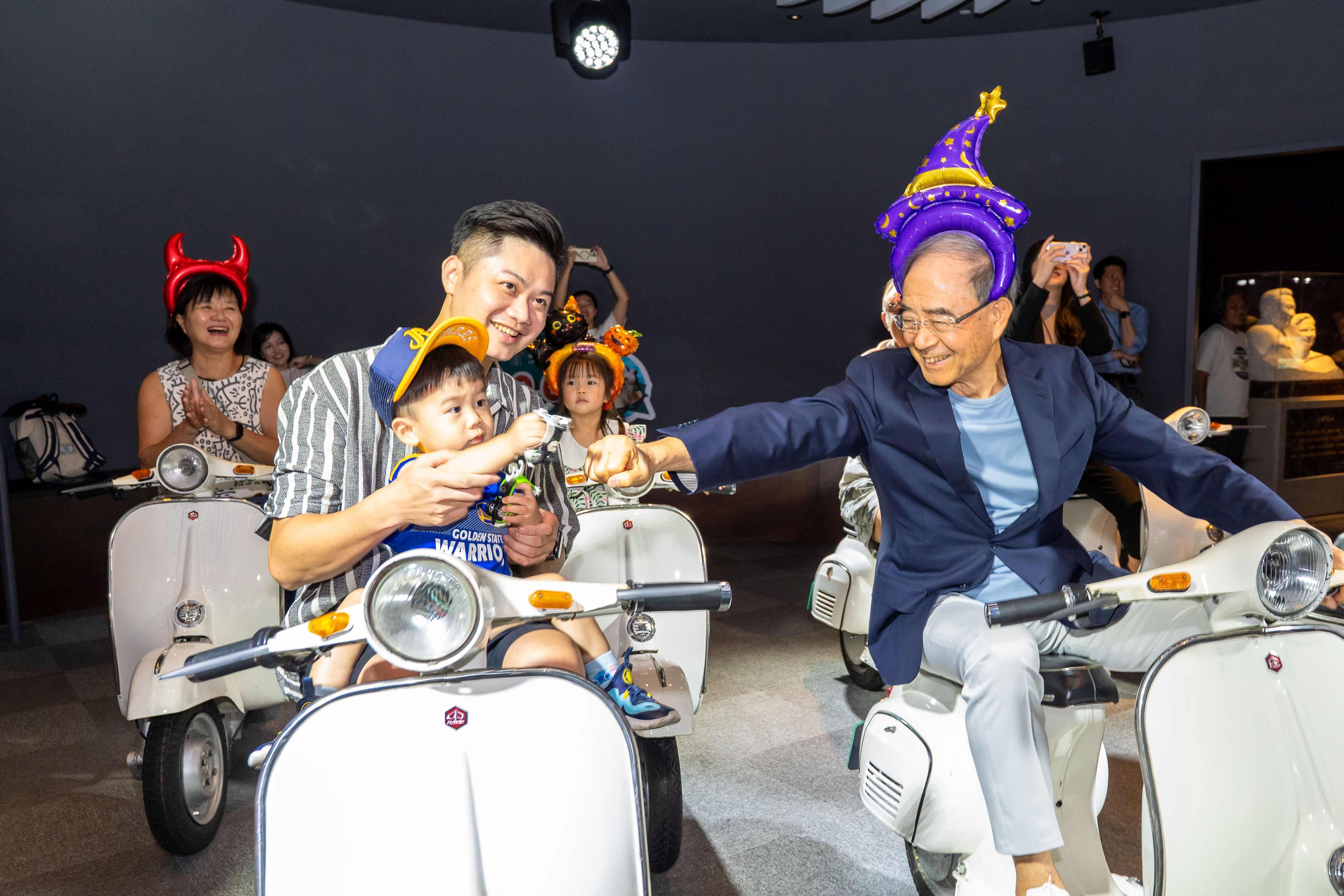 ▲▼ 文薈館,中國信託,金融教育,速克達,親子,共學。(圖/中國信託銀行提供)