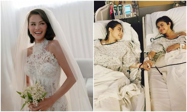席琳娜戈梅茲上月底結婚,外傳捐腎給她的法蘭西亞萊薩沒受邀參加。(翻攝selenagomez IG)
