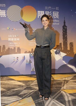 ▲林予晞擔任《2025無限影展》代言人。(圖/公視提供)