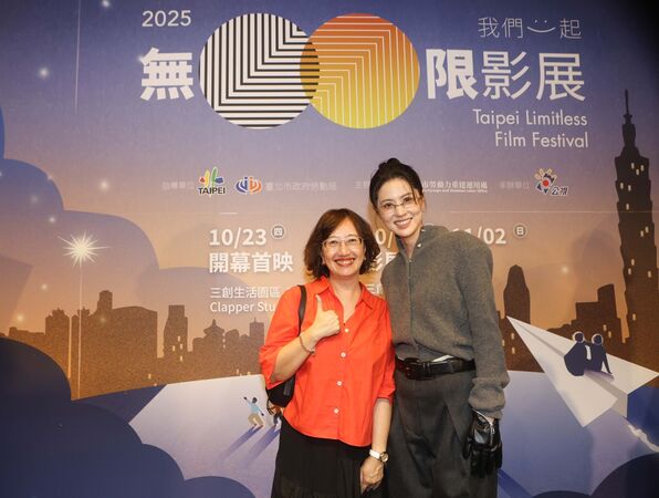 ▲林予晞擔任《2025無限影展》代言人。(圖/公視提供)