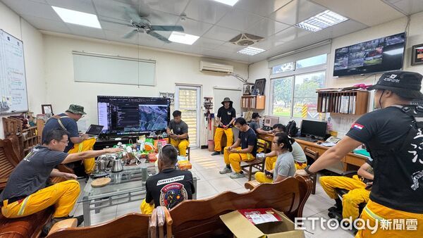 ▲屏東縣政府消防局特搜大隊二度赴花蓮救災。(圖/屏東縣政府提供)