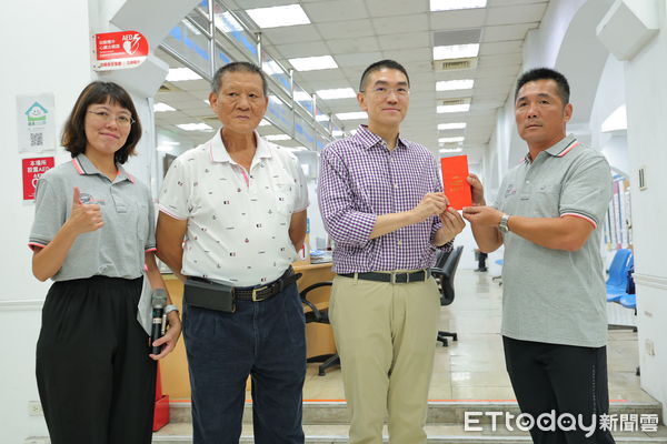 ▲全運會基隆隊授旗出征。(圖/記者郭世賢翻攝)