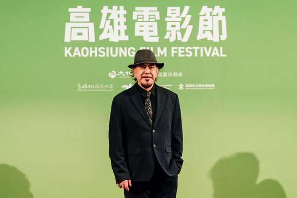 ▲2025「高雄電影節」紅毯:《不赦之罪》譚善言、林善、黃秋生。(圖/高雄電影節提供)