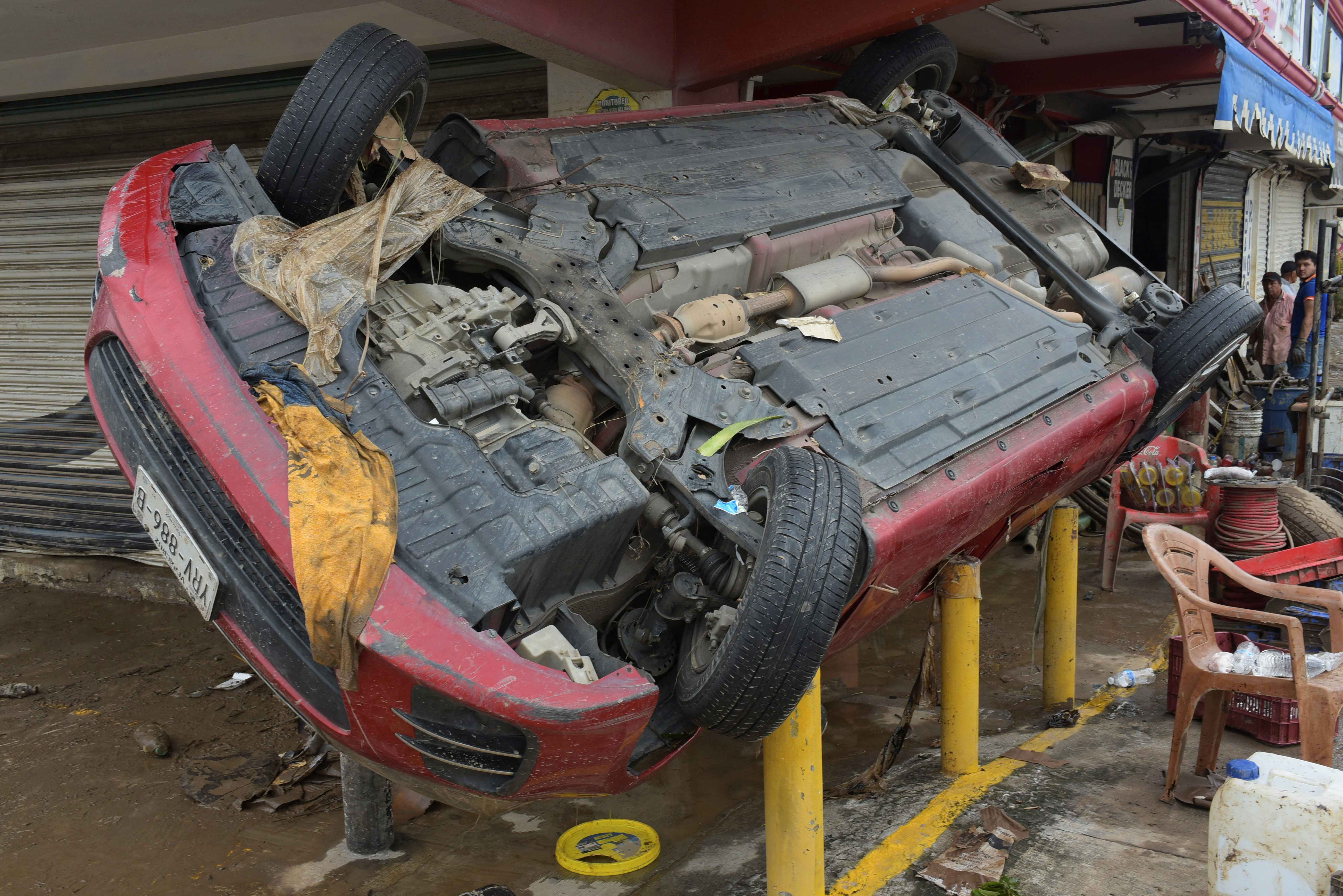 ▲▼ 墨西哥洪災。(圖/路透)