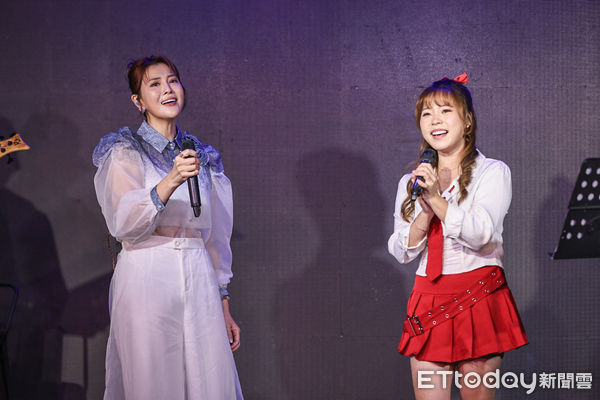 ▲郭婷筠音樂會彩排,與師妹吳美琳同台。(圖/記者林敬旻攝)