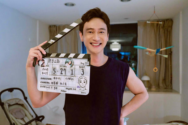 ▲《新手上路》爆花(蔡亘晏)、劉冠廷、陳意涵、黃冠智、楊銘威、天心、于子育、導演洪子鵬。(圖/文策院、四方四隅提供)