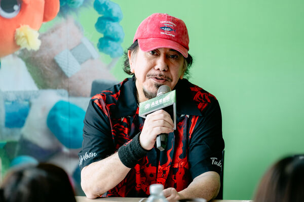 ▲《不赦之罪》黃秋生、導演譚善揚、導演林善。(圖/高雄電影節提供)