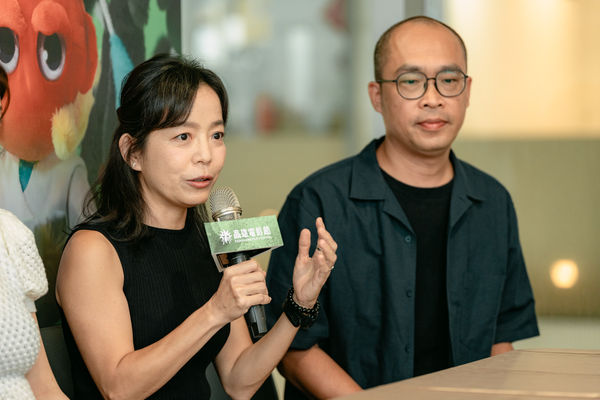 ▲《內惟有個凱》導演徐蘊康(左)、廖敬堯。(圖/高雄電影節提供)