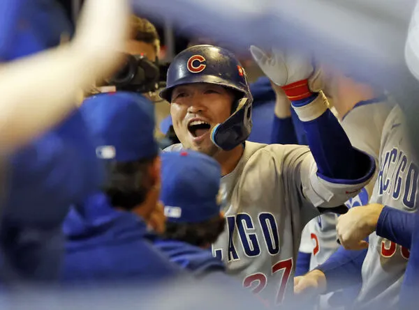 ▲鈴木誠也。(圖/路透)