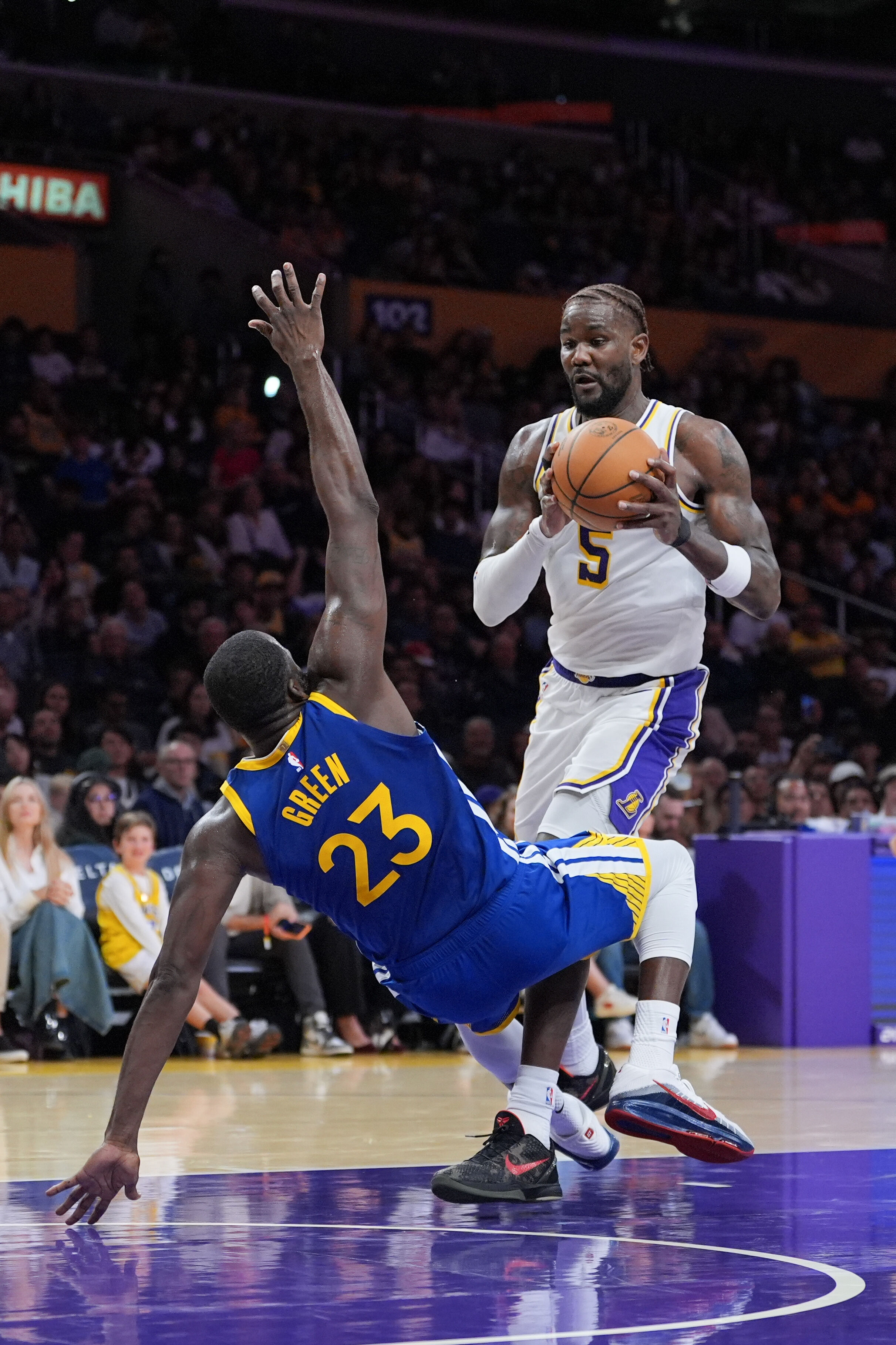 ▲▼湖人里夫斯、艾頓、柯奈特。(圖/達志影像/美聯社)