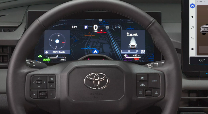 ▲TOYOTA 6代RAV4公開車內系統細節,幫正式上市開始暖身。(圖/翻攝自TOYOTA)