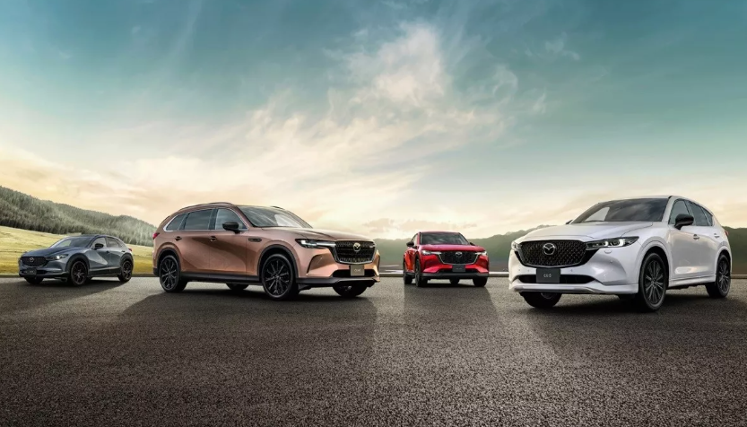 ▲日本釋出新年式大軍!重點為新增的黑化車型。(圖/翻攝自Mazda)