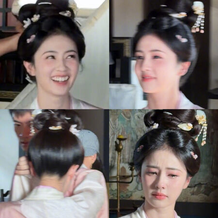 ▲陸劇女神台上自爆「牙片磕碎」!白鹿喊話粉絲幫P圖:這兩天不敢笑 。(圖/翻攝自白鹿微博)