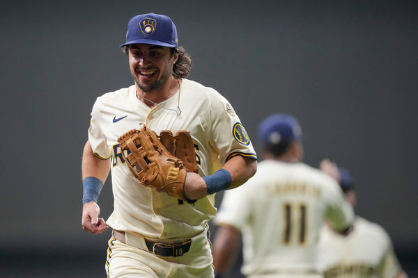 ▲釀酒人中外野手弗雷利克(Sal Frelick)。(圖/達志影像/美聯社)