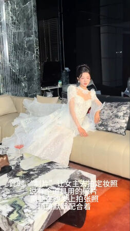 ▲▼短劇女神林琦婷點頭答應求婚。(圖/翻攝自微博)