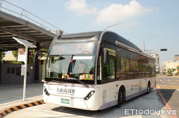 ▲台南永康轉運站10月16日啟動試營運,串聯鹽行、和順交通路網。(記者林東良翻攝,下同)