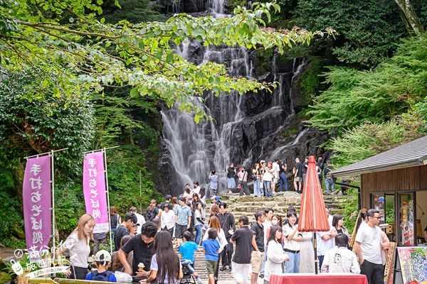 ▲▼福岡景點推薦「糸島白絲瀑布」!看壯觀涓絲瀑布、吃流水麵、釣魚體驗、吸收滿滿芬多精。(圖/部落客滿分提供)
